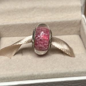 pandora pink spacer. NIB